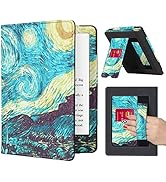 CoBak Kindle Paperwhite Case with Stand - Durable PU Leather Cover with Auto Sleep Wake, Card Slo...