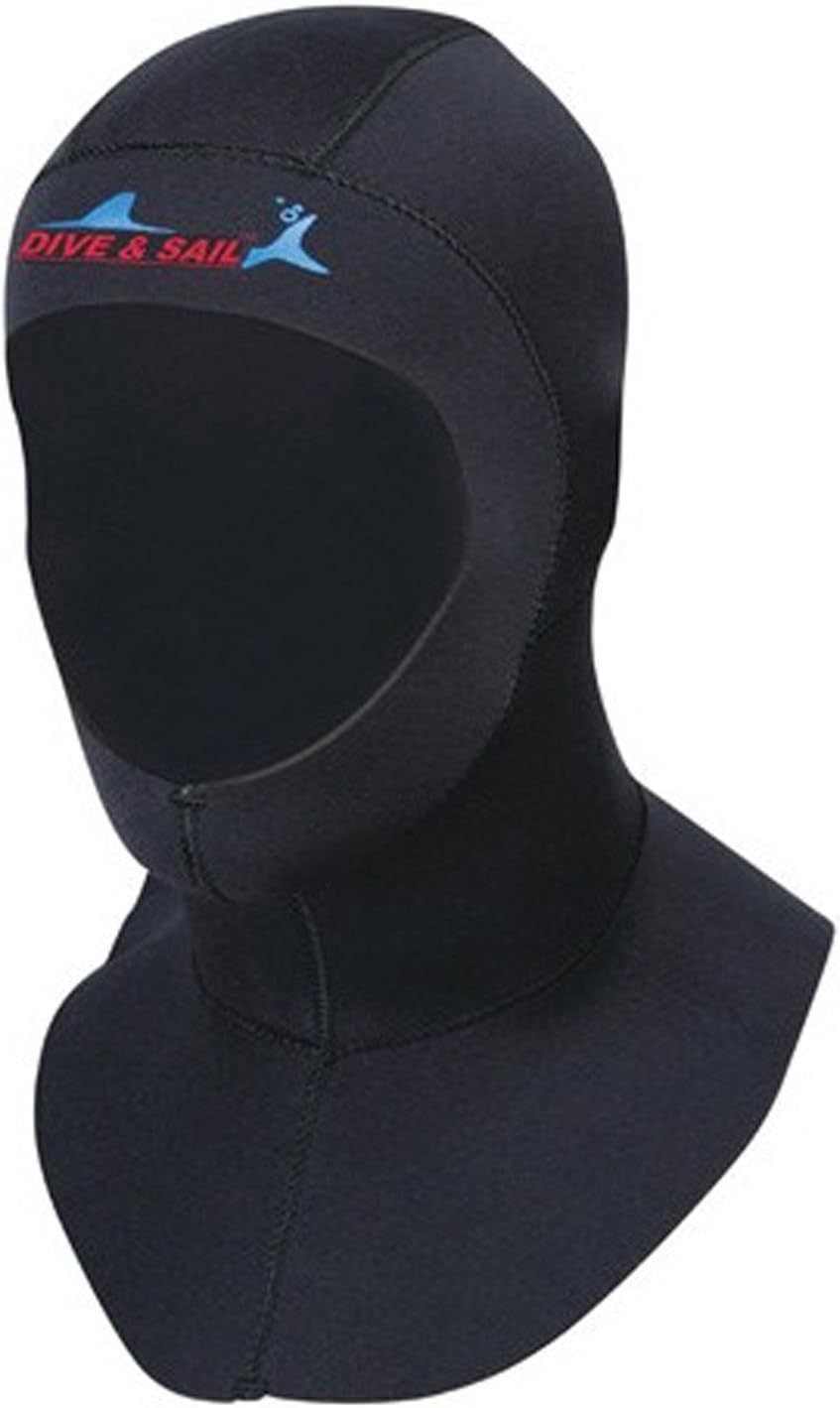 Neoprene Snorkeling Scuba Diving Cap Divers Hat Wetsuit Bib Hood Neck Cover 3mm Thicker