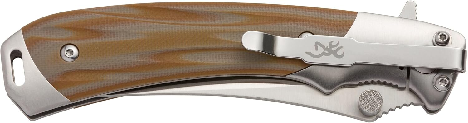 Browning 3220330B Knife,Wicked Wing G10 Fldr Box