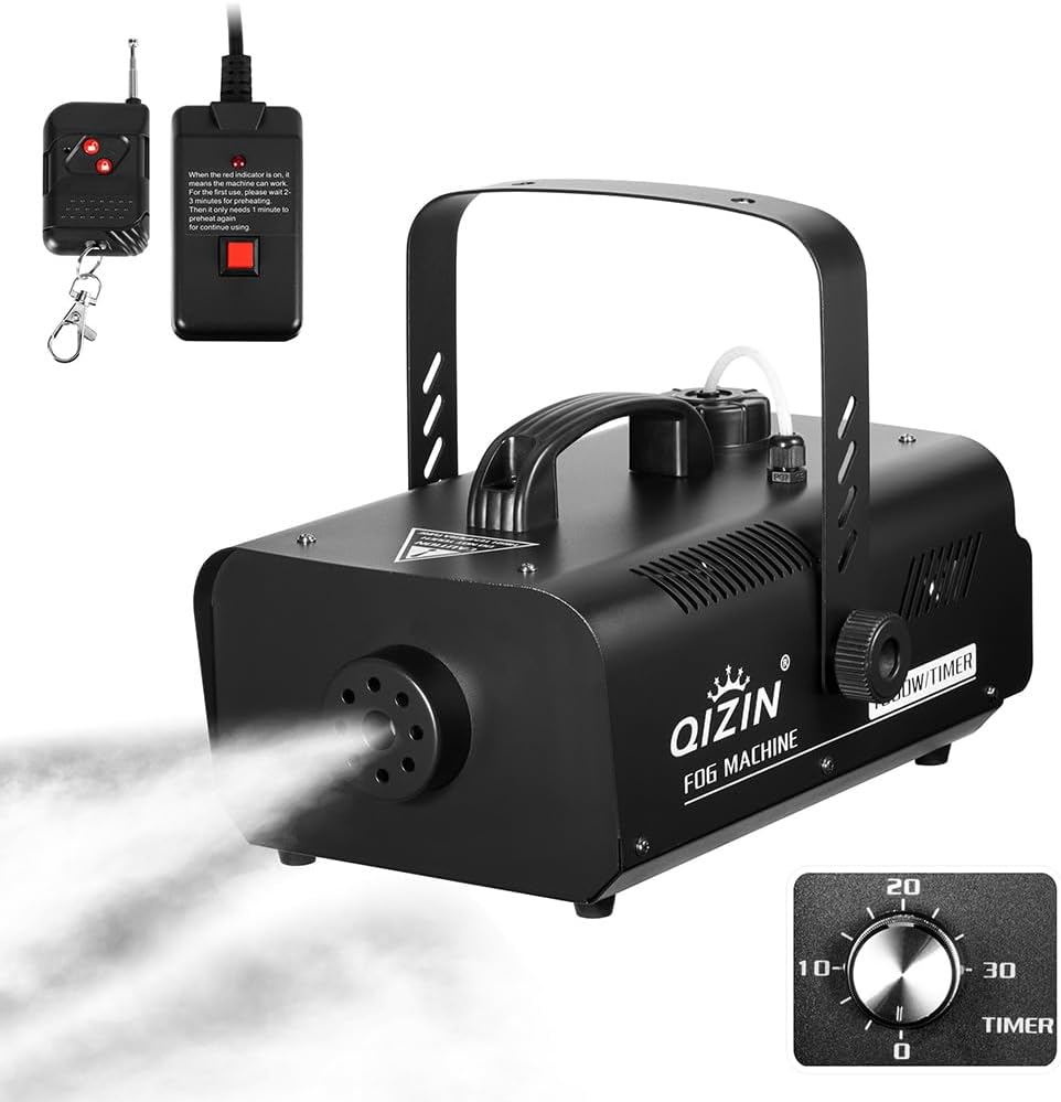 Portable 500W Fog Smoke Machine Perfect for Parties, Weddings