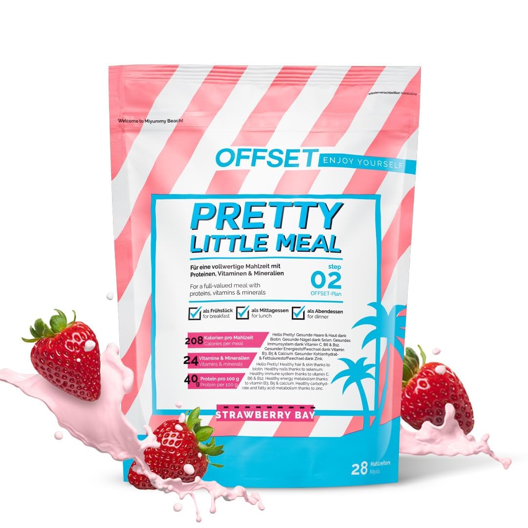 OFFSET Nutrition Abnehm Shake (Strawberry Bay, 28 Portionen)