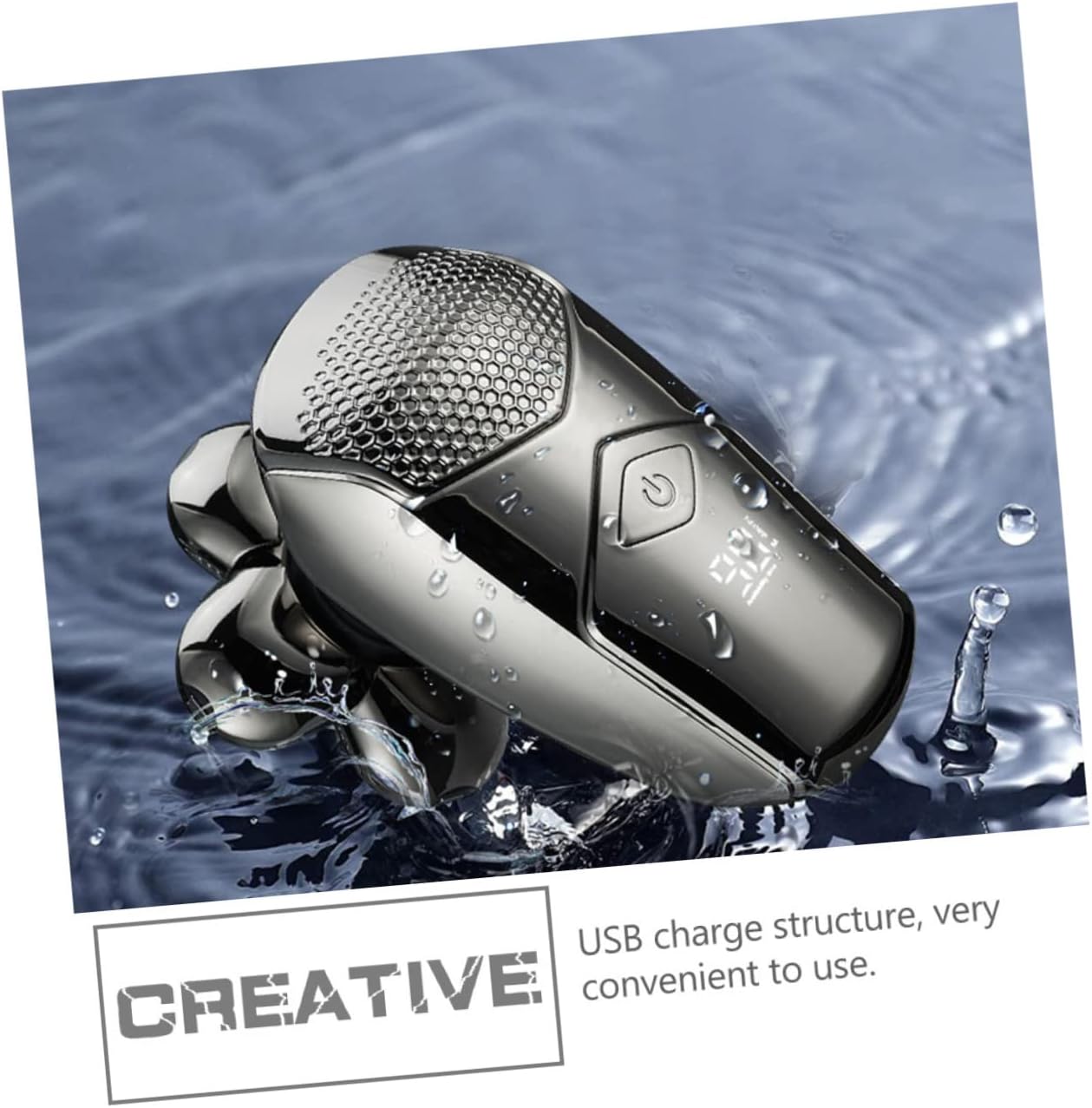 SAFIGLE 1set Convenient Razor for Men Electric Shaver Trimmer Material Water Washable Lightweight Safe