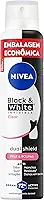 NIVEA Desodorante Antitranspirante Aerossol Black & White INVISIBLE Clear 200ml, Proteção 72h, Contra Suor e Odor, Anti-manchas
