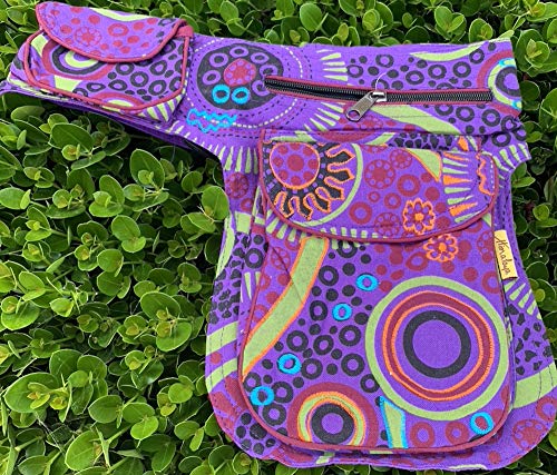 Unique Design Fanny Pack Hippie Bag Hip Bag Waist Pack Bag Festival Bag Travel Waist Pack / 100% Cotton| Fair Trade | Handmade With Love #TOP5