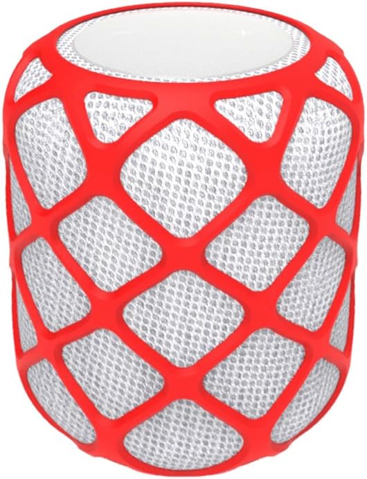 FitTurn Case Comaptible with Apple HomePod case, Dress up Shock Proof Protective Slim Frame Durable Sleeve Accessories for Apple HomePod Siri Smart Speaker, Release High Fidelity Sound
