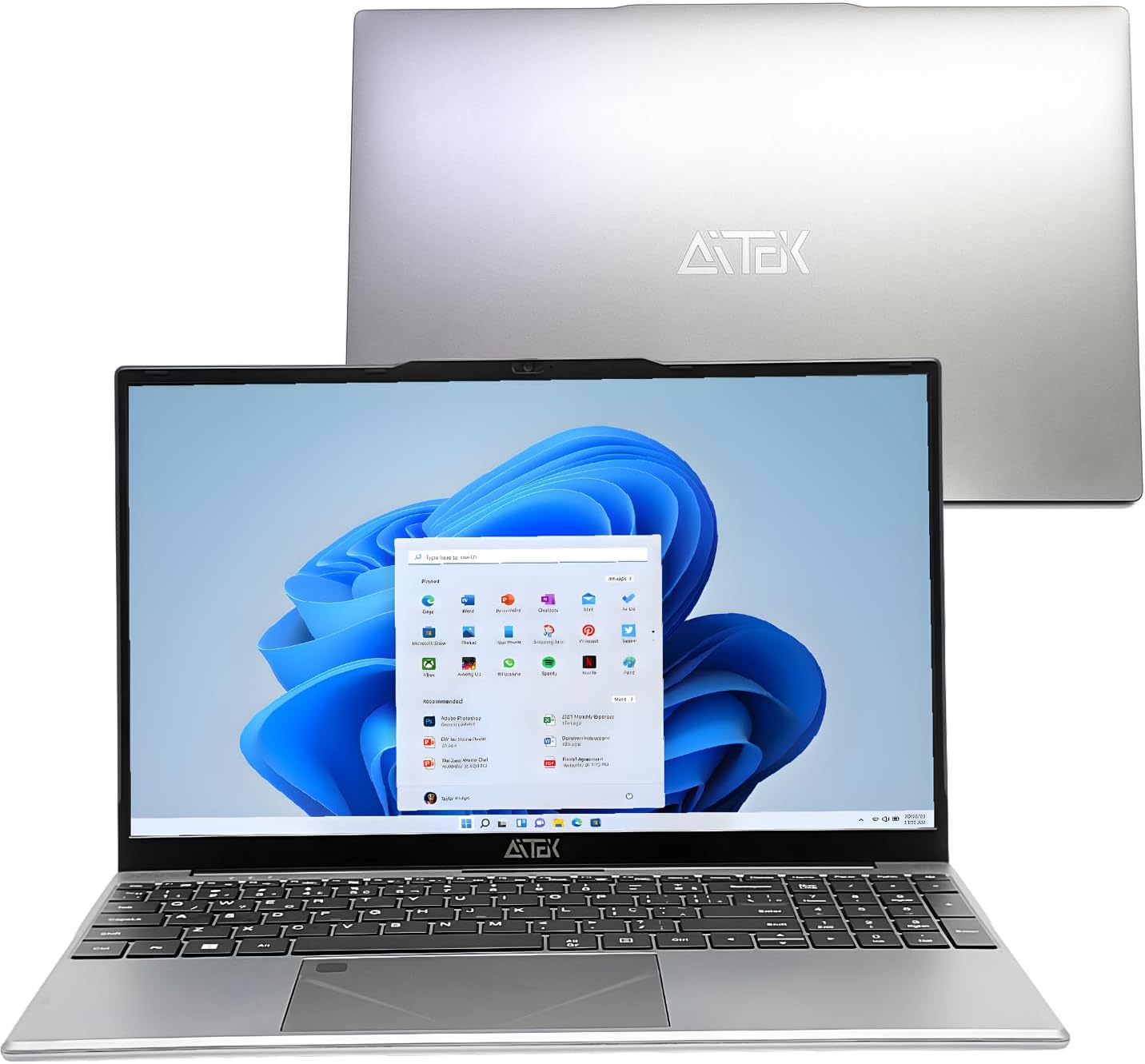 Notebook Tela 15.6″ Full HD IPS Touchscreen, Processador Intel Celeron N5095 Quad-Core, 512GB SSD, 16GB RAM, Windows 11 Pro