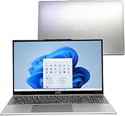 Notebook Tela 15.6' Full HD IPS Touchscreen, Processador Intel Celeron N5095 Quad-Core, 512GB SSD, 16GB RAM, Windows 11 Pro