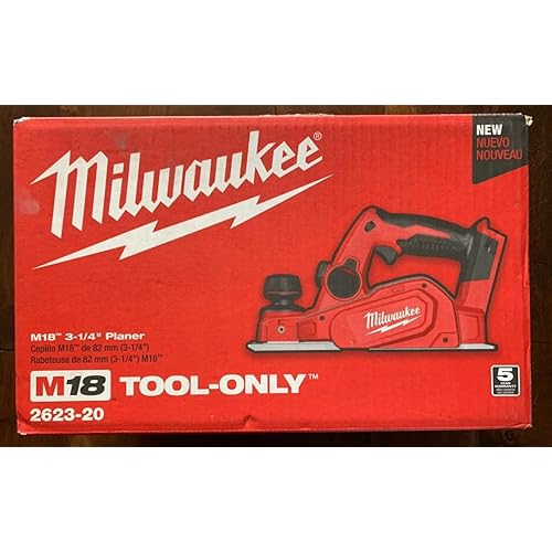 Milwaukee 2623-20 M18 3-1/4" Planer - tool Only