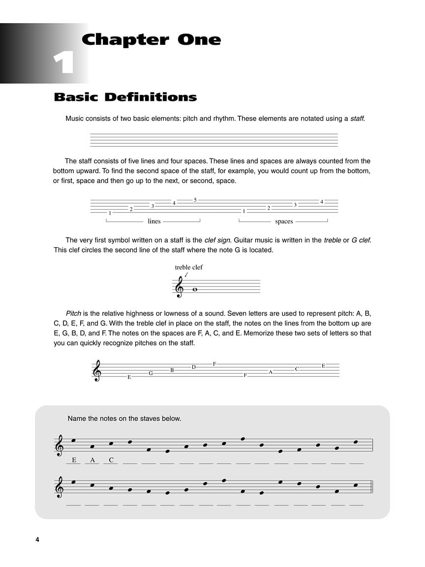 Music Reading for Guitar - Essential Concepts | David Oakes Complete Guitar Method and Sight Reading Course | Learn Notes, Rhythm and Scales | Guitar Technique Book | Two-Year Study Guide