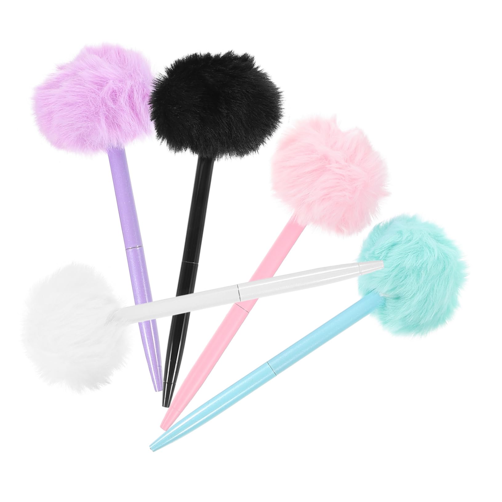 DOITOOL Bolígrafos De Peluche Estudiantes Lápices De Escritura Perfectos Y Escolar Material Y Secado 5 Piezas X 4