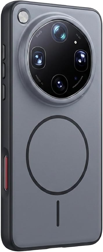 Case Compatible with Oppo Find X9 Ultra,Compatible with Magsafe,Scratch-Resistant,Skin-Feel Cover - Black