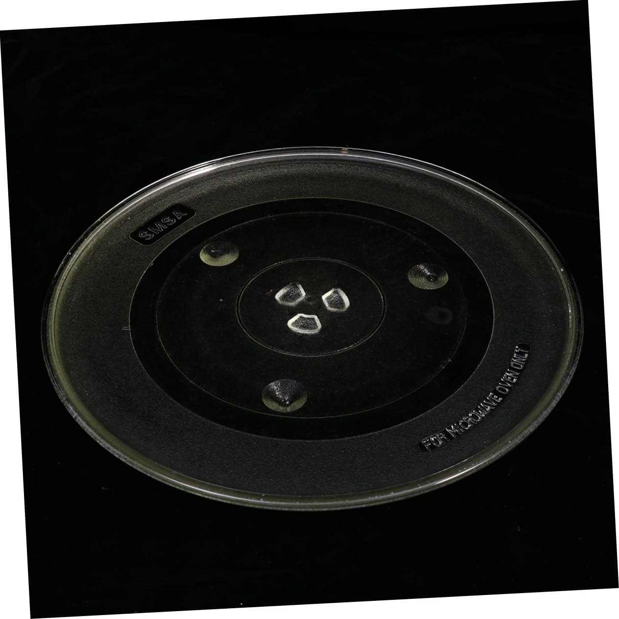 1pc Microwave Glass Turntable Plate Replacement Y-type Design for Easy Installation Home Microwaves Compatible Various Models Effortless Cleaning and Use