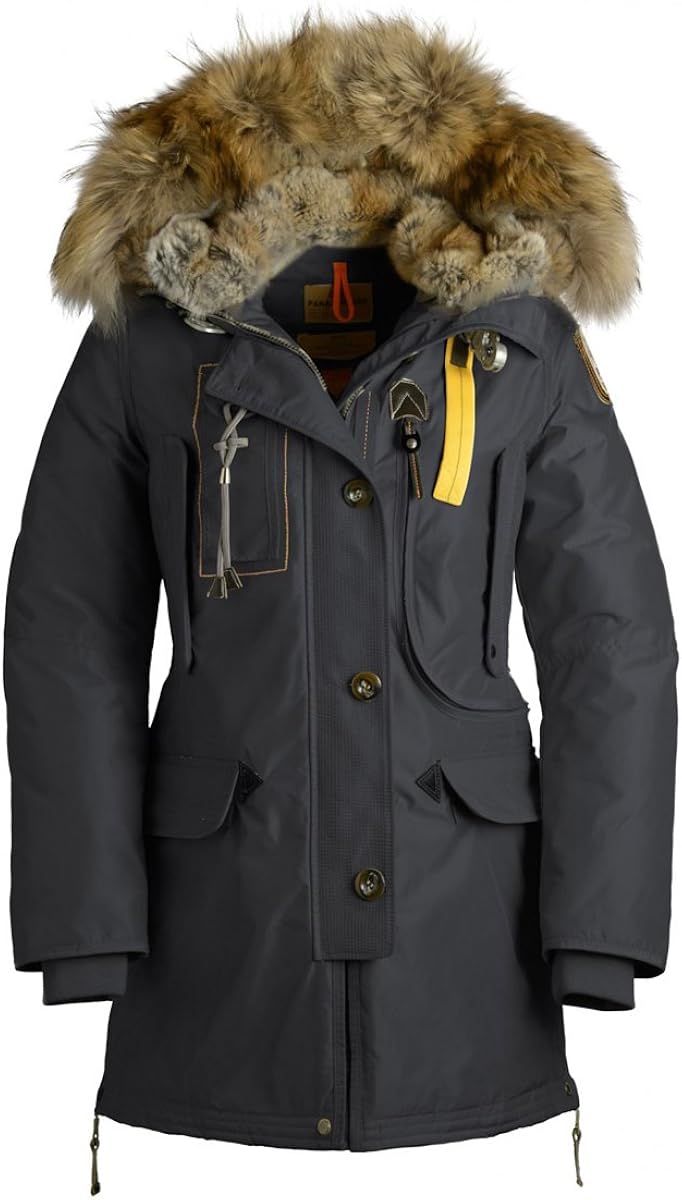 Parajumpers Women's Kodiak Parka, Asphalt, S Amazon.ca Clothing
