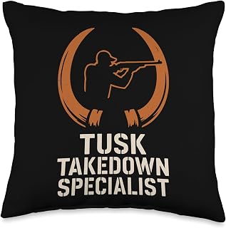 Hog Hunting Feral Pig Boar Control Wild Hog Patrol Pride Throw Pillow