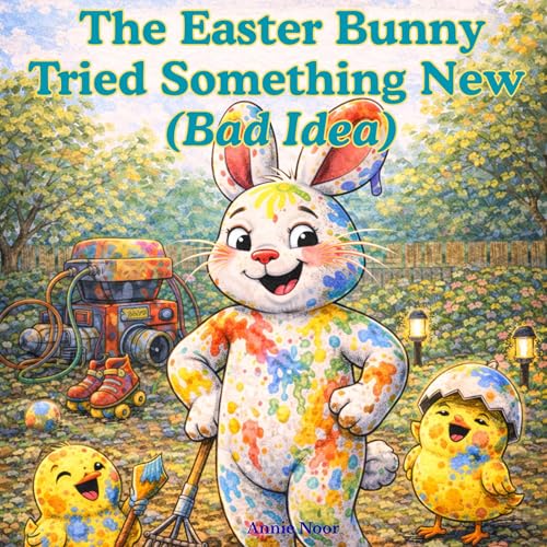 The Easter Bunny Tried Something New (Bad Idea) Audiolibro Por Annie Noor arte de portada