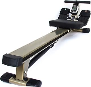 INGVY Rowing Machine Professional Home Gym Equipment Fitness Abdominal Rowing Machine Silent Rowing Machine Hydraulic Resistance Rowing Machine
