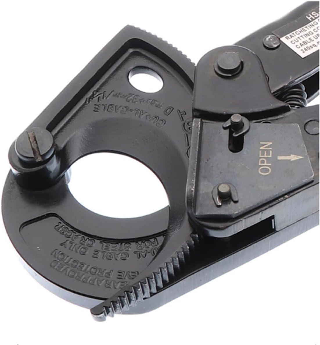 325a Ratchet Cable Cutters Heavy Duty Wire Cutters Aluminum Cable Cutting Tool