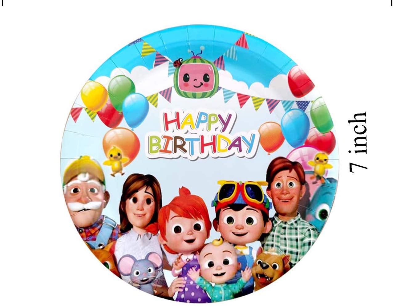 Party Plates Supplies Birthday Party