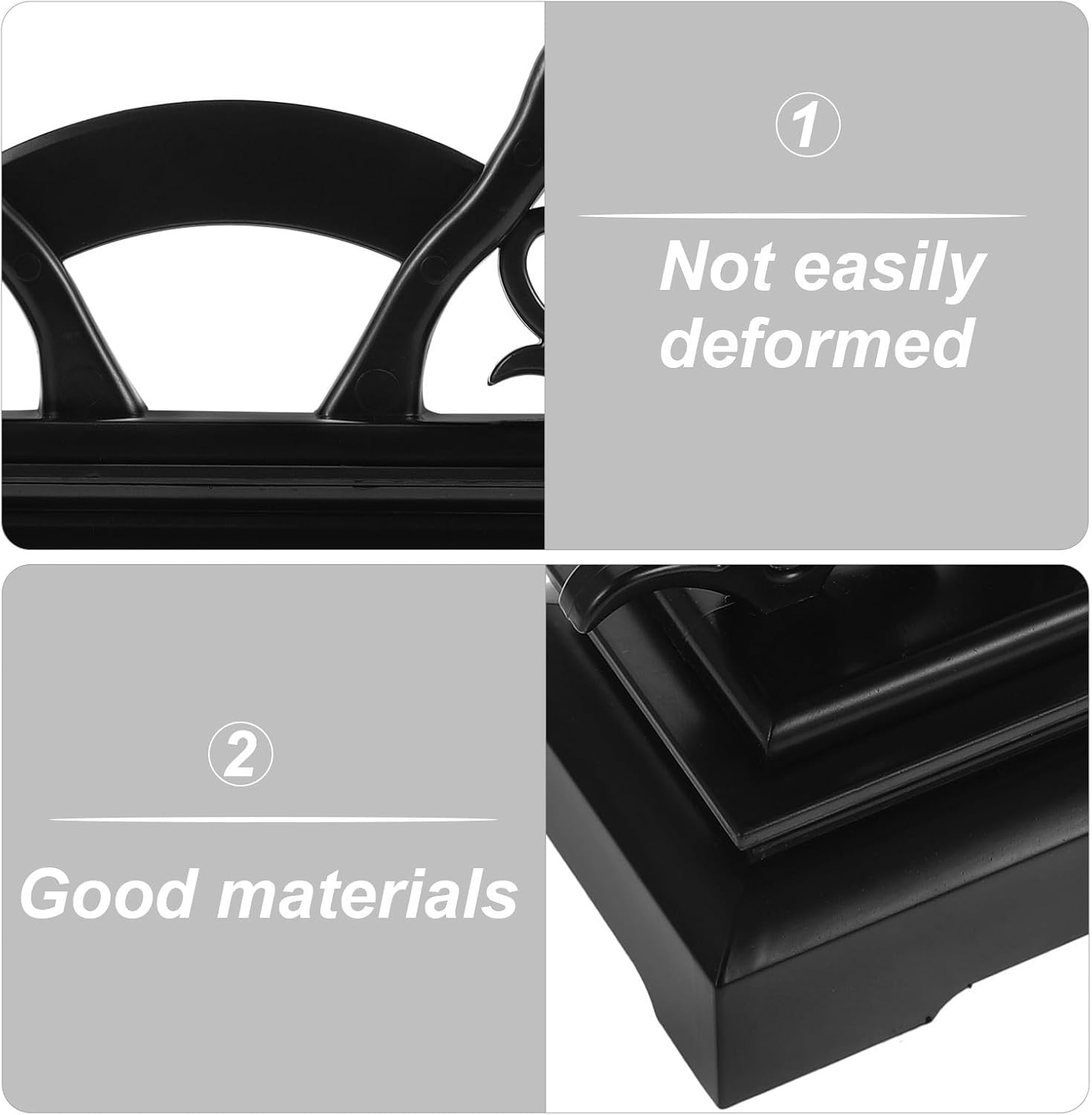 Zerodeko Japanese Folding Fan Display Stand Resin Holder for Home Decor image 3