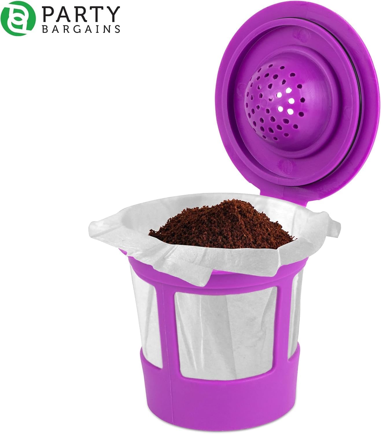 Compact Coffee Filters Bulk Set and Color Coded Pods Bundle image 5