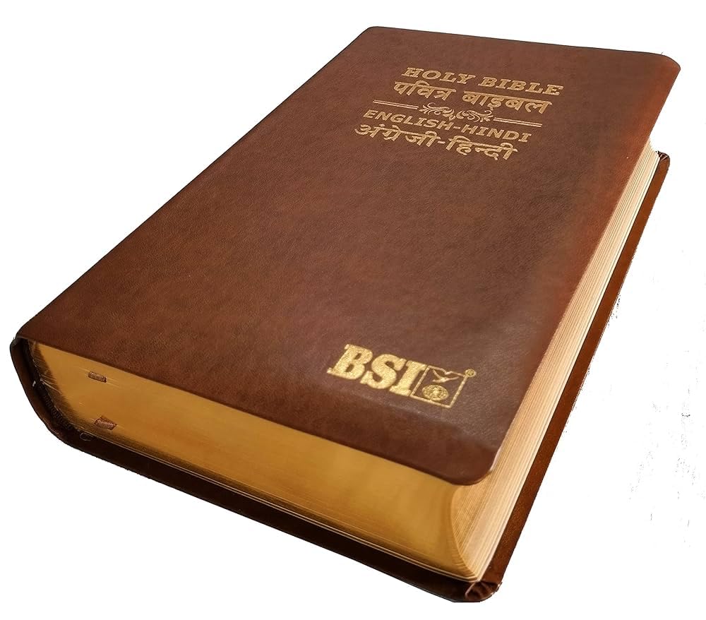 The Holy Bible in English and Hindi(Diglot version,Imitation Leather)