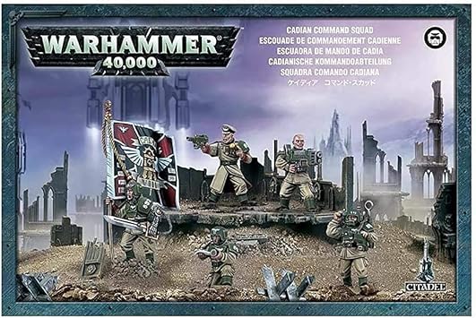 WH40K - Astra Militarum : Cadian Command Squad