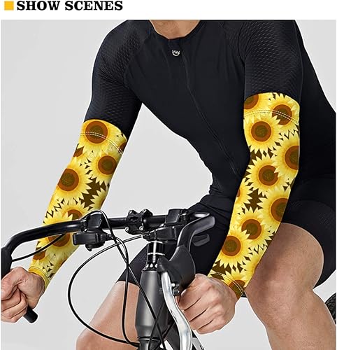 Miniatura 5 de Binienty Mangas de protección solar UV para mujeres y hombres, mangas deportivas refrescantes para golf, correr, ciclismo, senderismo