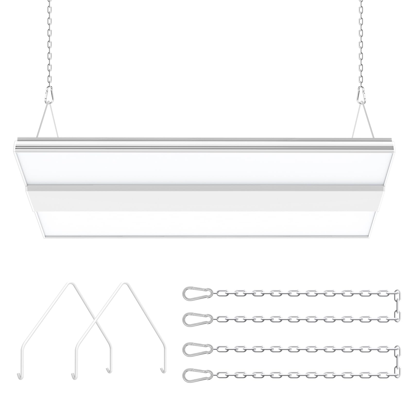 KUKUPPO 150W LED High Bay Shop Light – Adjustable 4500K/5000K/5700K, 22,500 Lumens, IP65, 5-Year Warranty