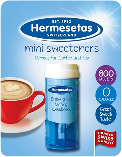 Hermesetas Mini edulcorantes 800 PASTILLAS