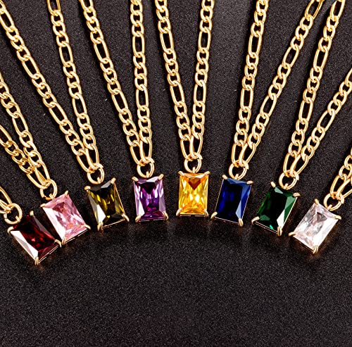 Moonlit Dew 18K Gold Necklace For Women 3 Layered Necklaces For Women Choker Cz Emerald Birthstone Necklace For Women #TOP5