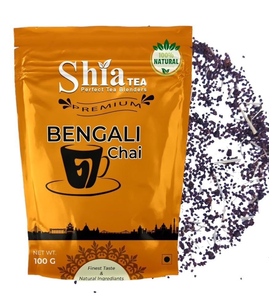 Shia Bengali (Chai) Tea | Rich And Flavoured Chai | Black Tea | Lemon Natural Flavour |100 grams (B0B6BVKFKT) Amazon Price History, Amazon Price Tracker