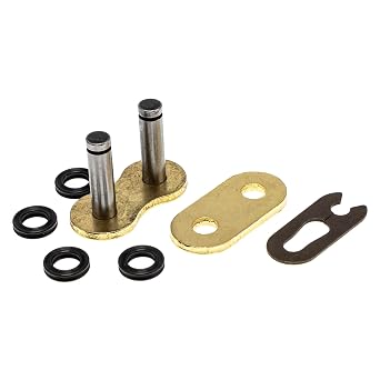 NICHE Gold 520 X-Ring Chain 118 Links with Connecting Master Link
