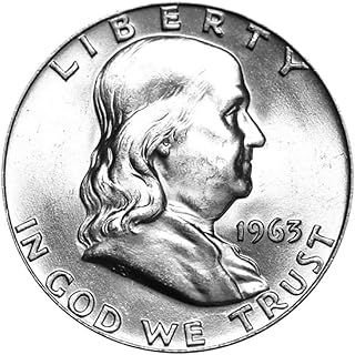 1963 D Franklin Half Dollar Brilliant Uncirculated BU UNC