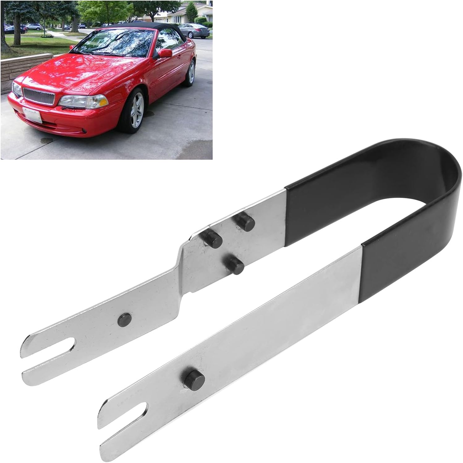 Akozon ECU Removal Tool, Metal Car Computer Control Box Disassembly Tool 9995722 for S60 V70 S80 XC90 Automobile Computer Control Box Removal Tool