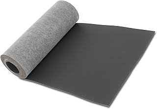 Mass Loaded Vinyl Soundproofing Barrier, 1 lb/sqft MLV Noise Blocking Sheet, Heavy Duty Flexible Sound Barrier for Walls, Doors, Ceilings