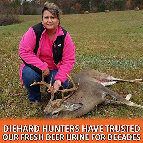 Nationwide Scents Scrape Lure Deer Scent Buck Attractant for Deer - Fresh Deer Hunting Scent - Deer Urine Scent Buck Lure for Mock Scrapes, Scents Drags and Drippers (8 oz - 2 Bottles)