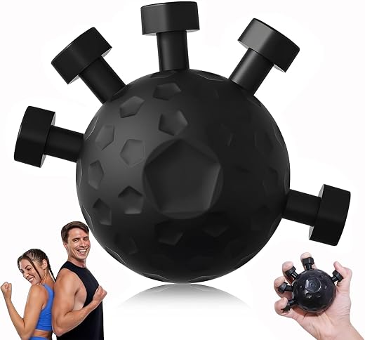 PANCA Hand Grip Strengthener Ball | Finger Exerciser & Forearm Strength Trainer | Hand Exercise Equipment for Gym, Physiot...