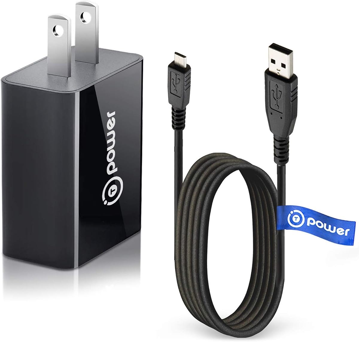 Charger Cable for NOCO Boost X GBX45 GBX55 GBX75 GBX155 Genius Boost Plus Sport GB20 GB30 GB40 GB50 GB70 1000A Battery Jump Starter Auto Cord Power Supply Micro_USB + Home Charger
