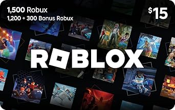Roblox Digital Gift Card - 1,500 Robux [Includes Exclusive Virtual Item] [Digital Code]