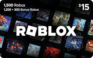 Roblox Digital Gift Card - 1,500 Robux [Includes Exclusive Virtual Item] [Digital Code]