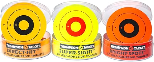 Stick-Um-Up Ultra Brillante 2.25 pulgadas Adhesivo Peel & Stick Shooting Targets Bullseye Pasters (150 unidades)
