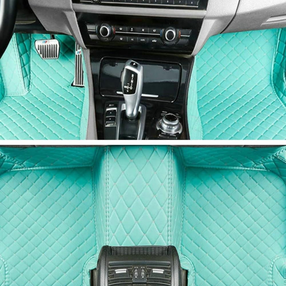 FOURESSPA Custom Fit Full Leather Automotive Floor Mats