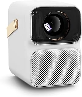 POKITTER Orca 1080P Projector with WiFi and Bluetooth, Android 9.0 with 5000+ Apps,550 ANSI Lumens, Auto Focus, 4D Keystone Correction, 10W Speakers, 40"-250" Big Screen for Home, HDR10, T6 MAX