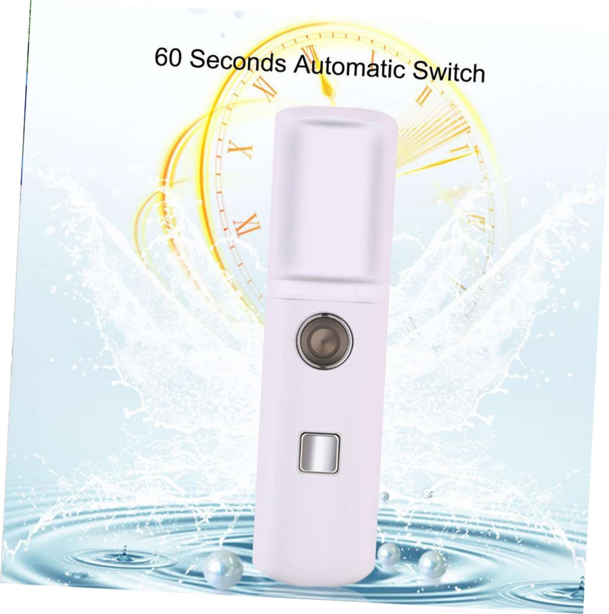 MERRYHAPY Humidifier for Makeup Setting Portable Spray for Perfume Facial Spa Steamer USB Charging Nano Spray Atomizer Sprayer