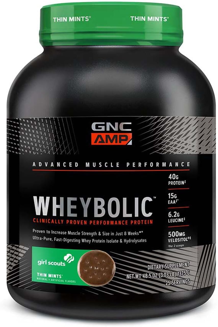 GNC AMP Wheybolic Ripped Targeted Muscle Building and