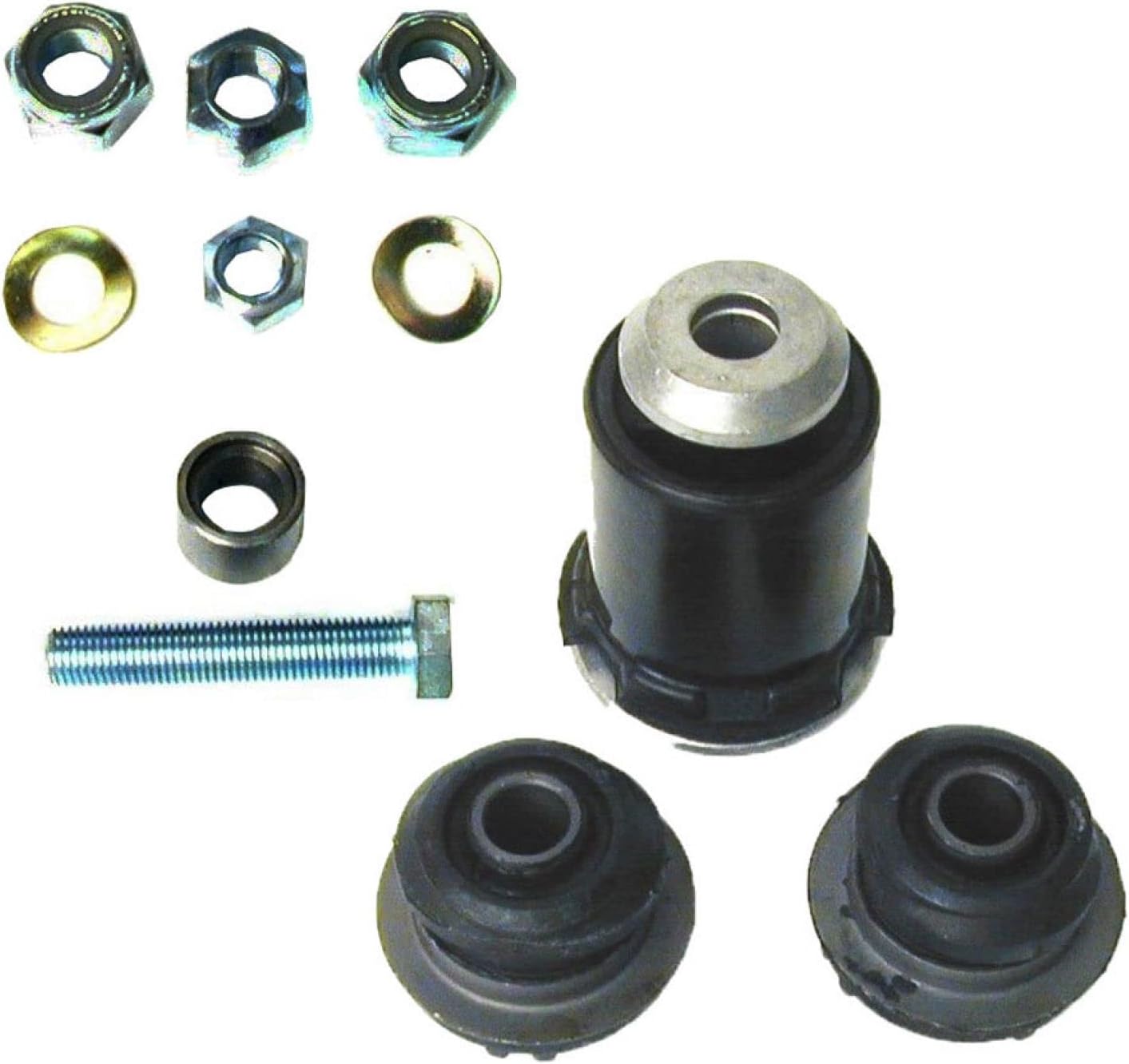 TRQ Front Suspension Kit Ball Joint Control Arm Bushing Set Sway Bar Stabilizer Link Compatible with 92-99 Mercedes-Benz