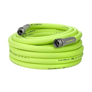 Flexzilla Garden Hose 3/4 in. x 50 ft., Lightweight All-Weather Water Hose, Durable and Flexible, Leak-Free Connections