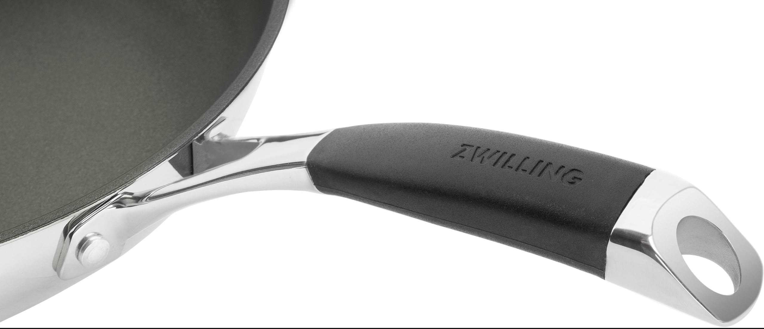 ZWILLING CORNELIA POLETTO Bratpfanne, 20 cm, Antihaftbeschichtung mit Diamantpartikeln, Induktionsgeeignet, Edelstahl, Silber