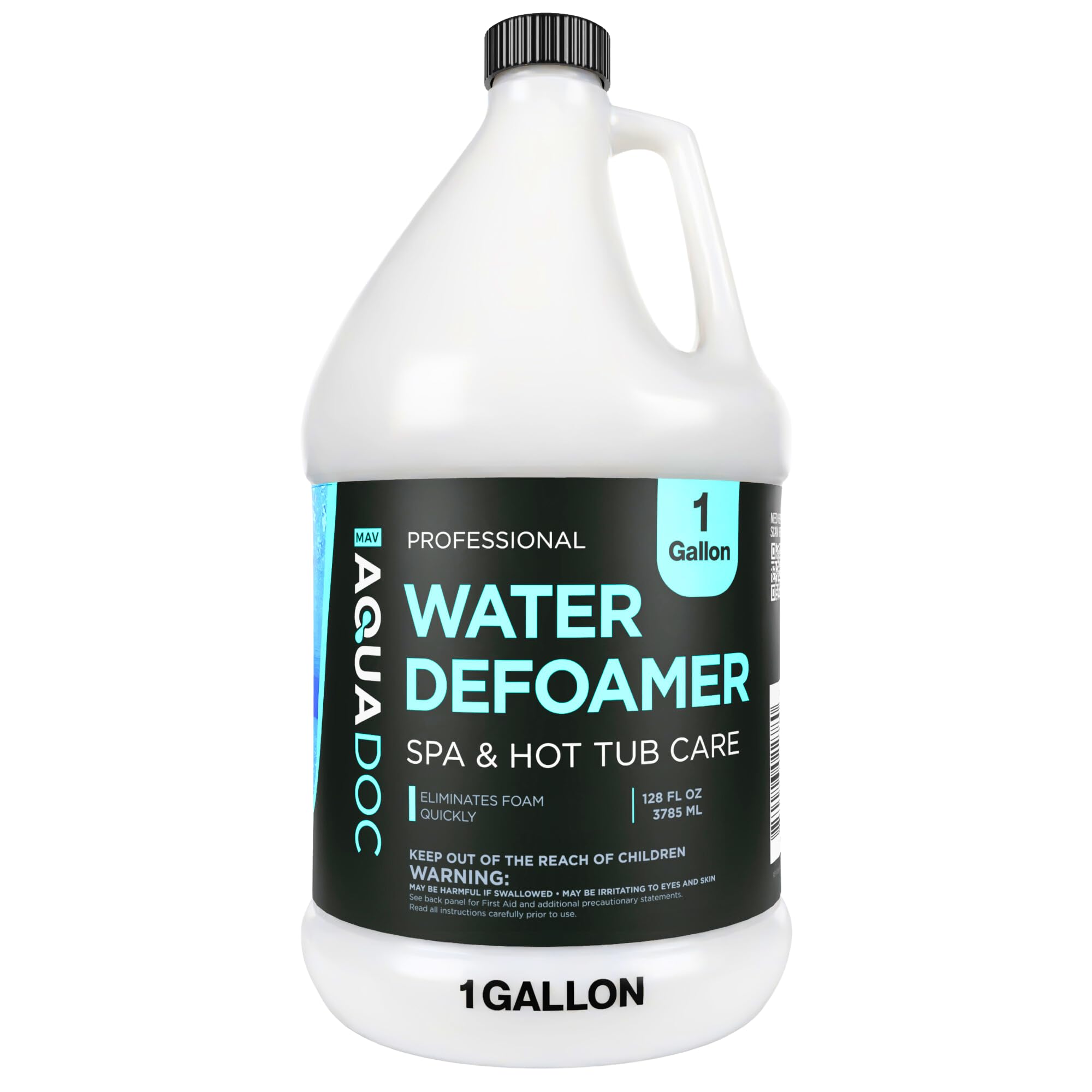 Hot Tub Defoamer & Spa Defoamer - Spa Anti Foam & Hot Tub Anti Foam for HotTub Owners to get The Foam Out for Spa & Hot Tub Foam Removal, The Defoamer for Hot Tubs to Keep Spa Foam Down - 1 Gallon