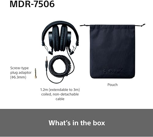 Miniatura 9 de Sony MDR7506 Auriculares profesionales de diafragma grande
